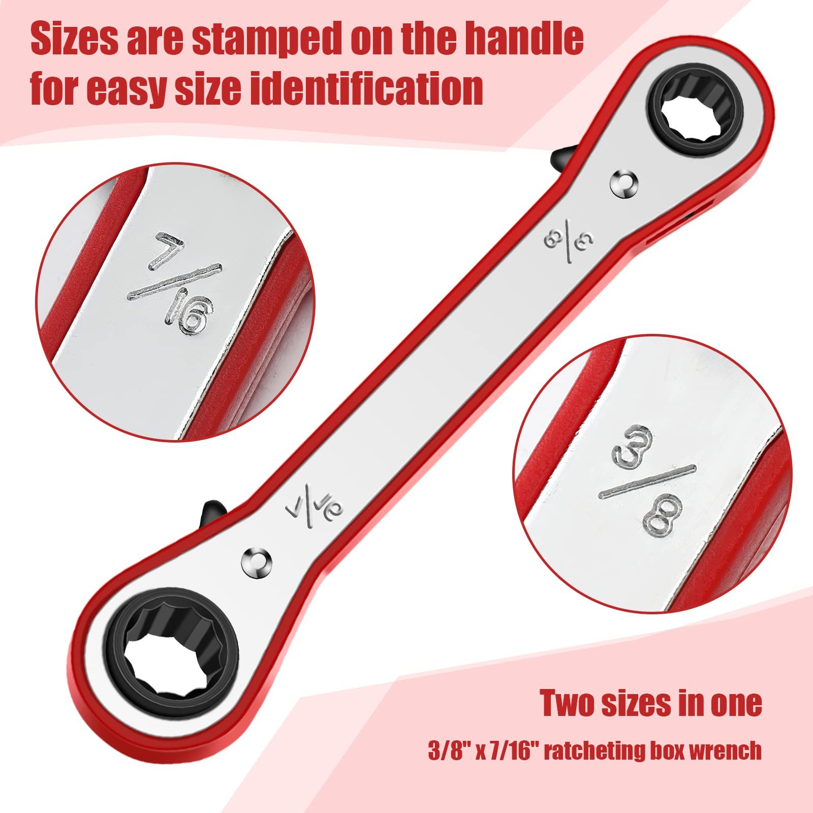 4 Pcs Metal Seat Removal Set Including 3 Removal Tools and a 3/8 Inch and 7/16 Inch Ratchet Shower Cartridge Removal Tool Faucet โ image 2