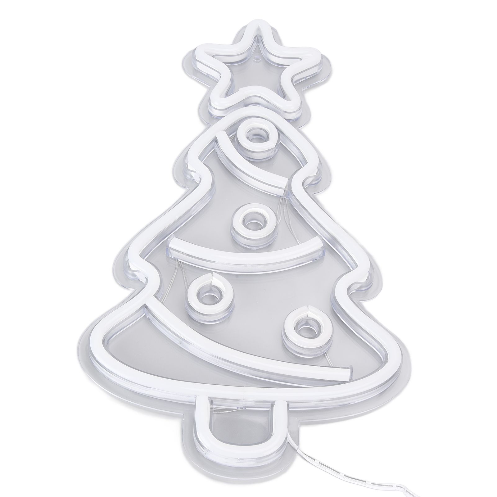 Xmas Tree Neon Light LED Neon Sign Light Wall Decor Art for Kids' Room Birthday Party Decor — image 3