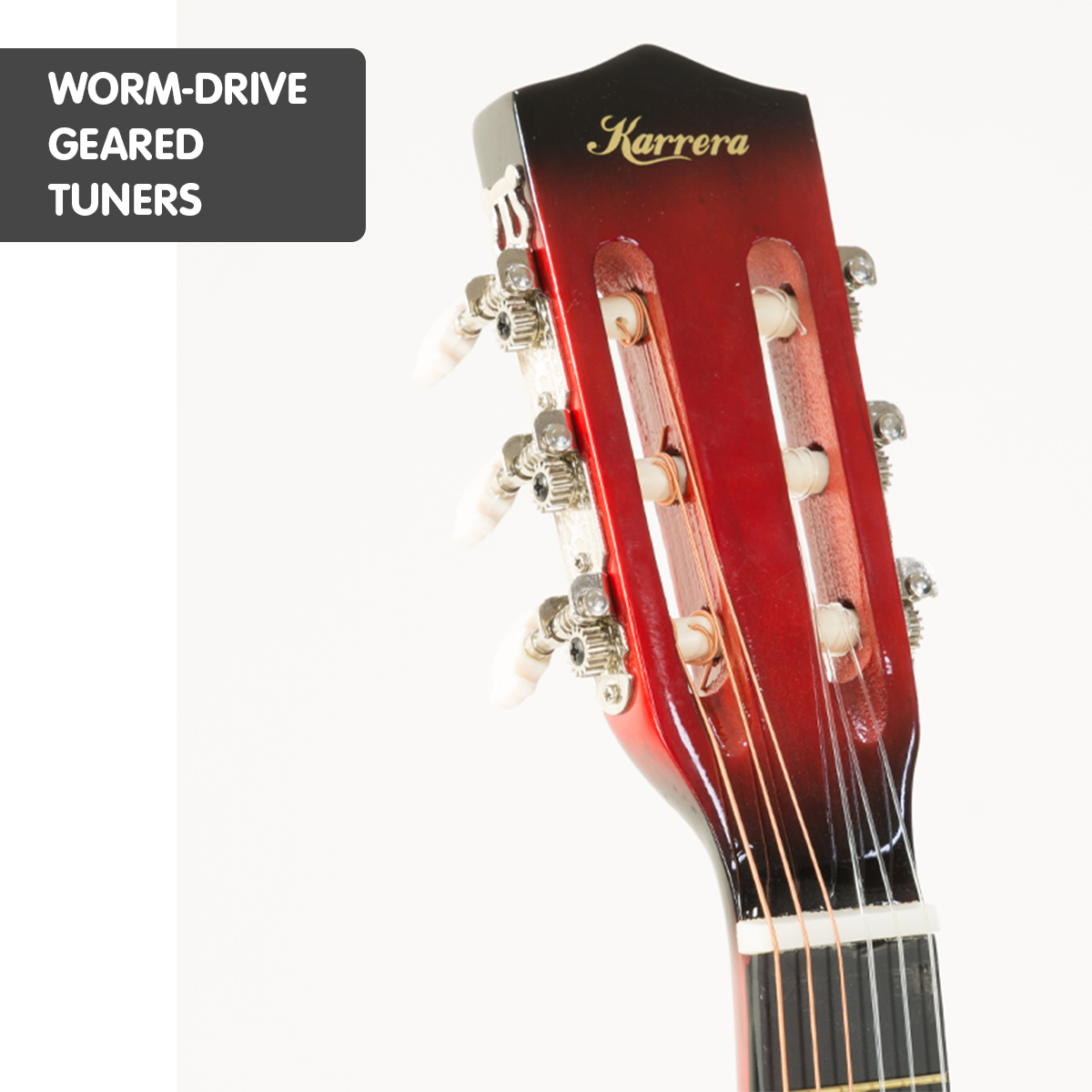 Karrera Childrens Acoustic Guitar Kids - Sunburst — image 4