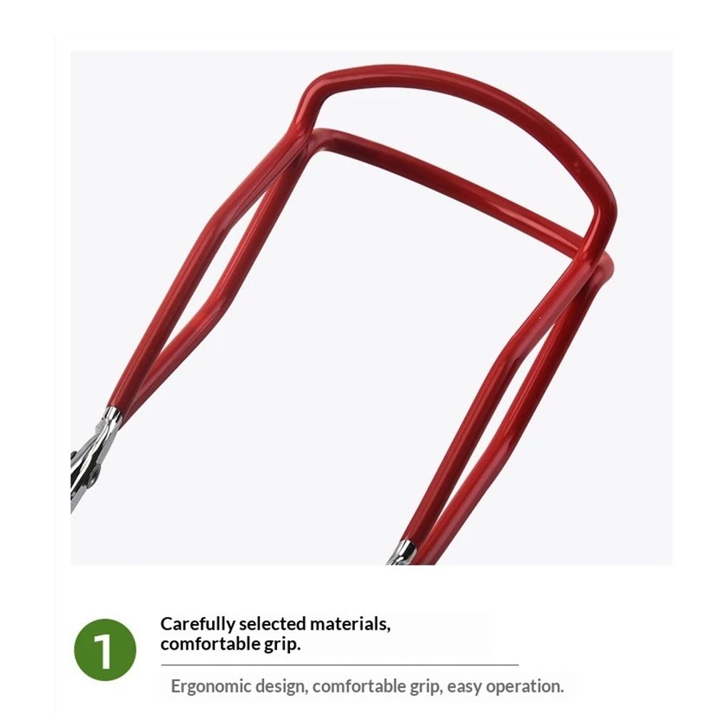 2 pack Canning Jar Lifter Tongs, Jar Lifter with Grip Handle for any size Canning Jars Glass Jars and Secure Grip(red) — image 5