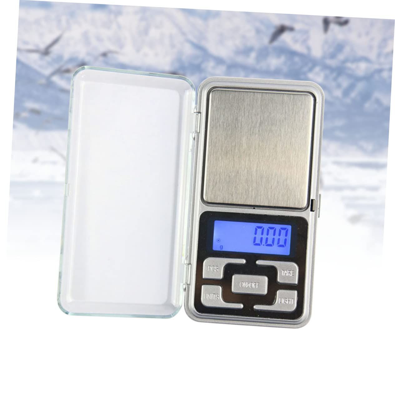 High Accuracy Mini Electronic Digital Pocket Scale Jewelry Weighing Balance Portable 500g/0.1g Counting Function Blue LCD โ image 5