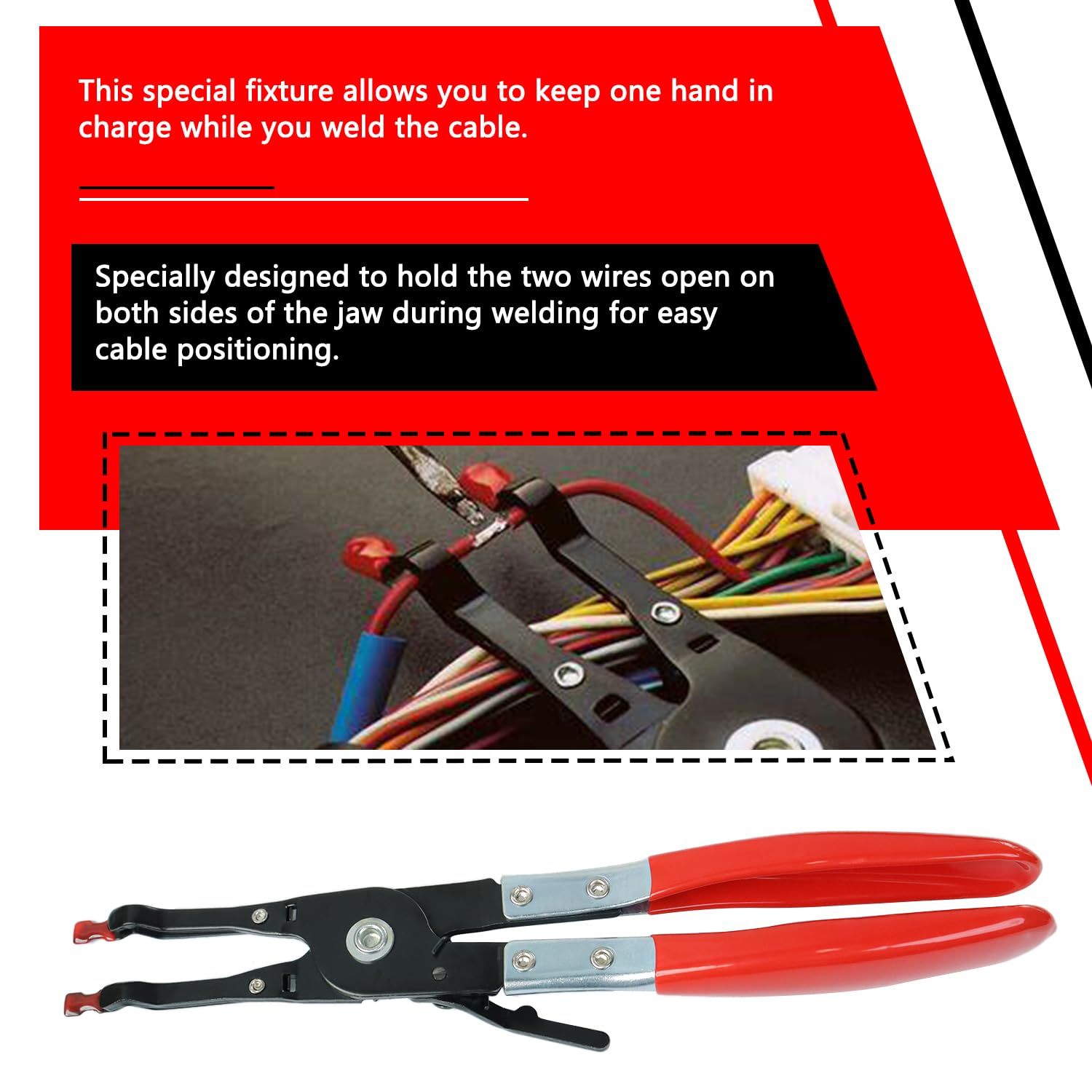 Soldering Plier Multi-Function Soldering Plier grips, Wire Welding Clamp, Automobile Maintenance Repairing Tool soldering clamp — image 4