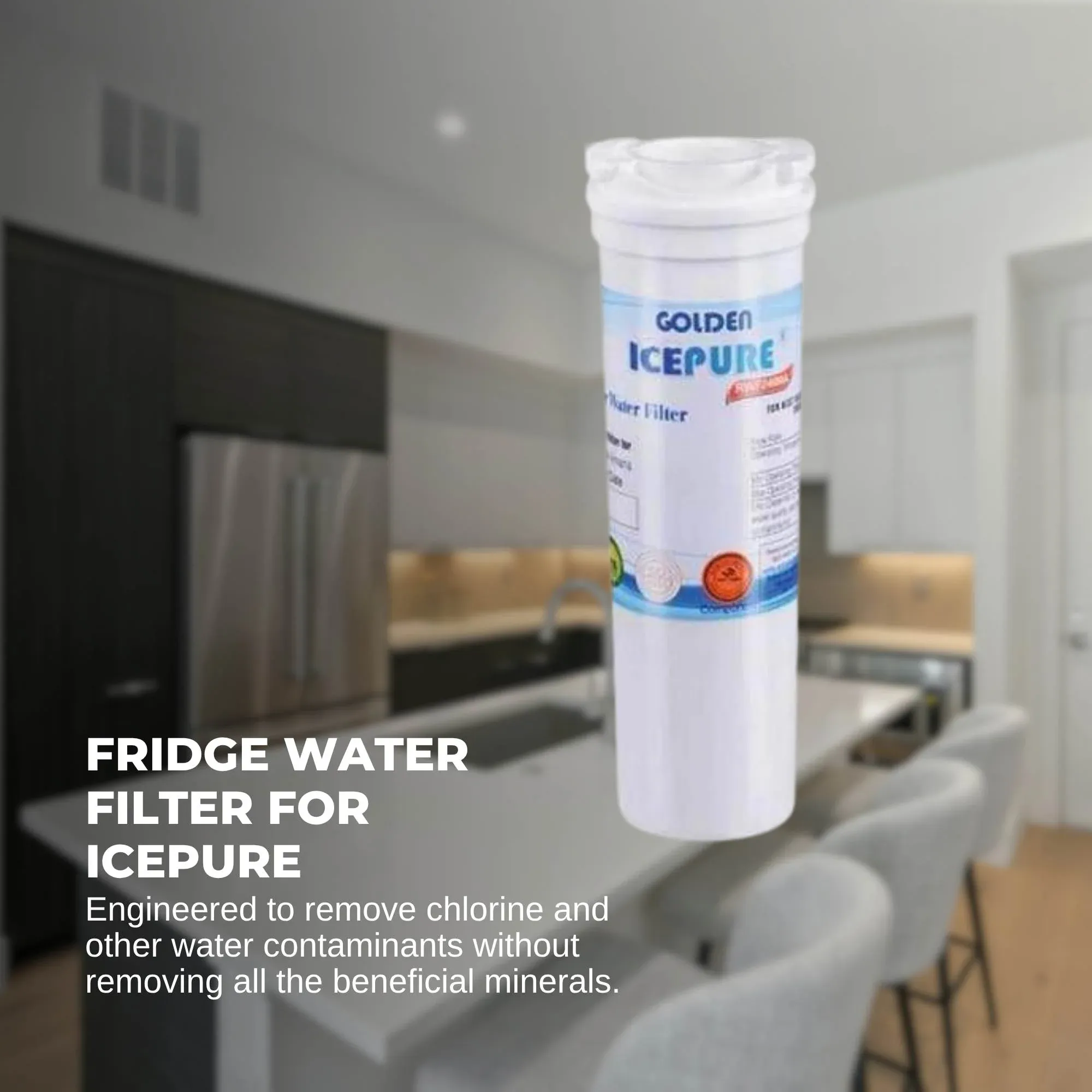 3 FRIDGE WATER FILTER PREMIUM QUALITY For FISHER & PAYKEL 836848 836860 & AMANA โ image 2
