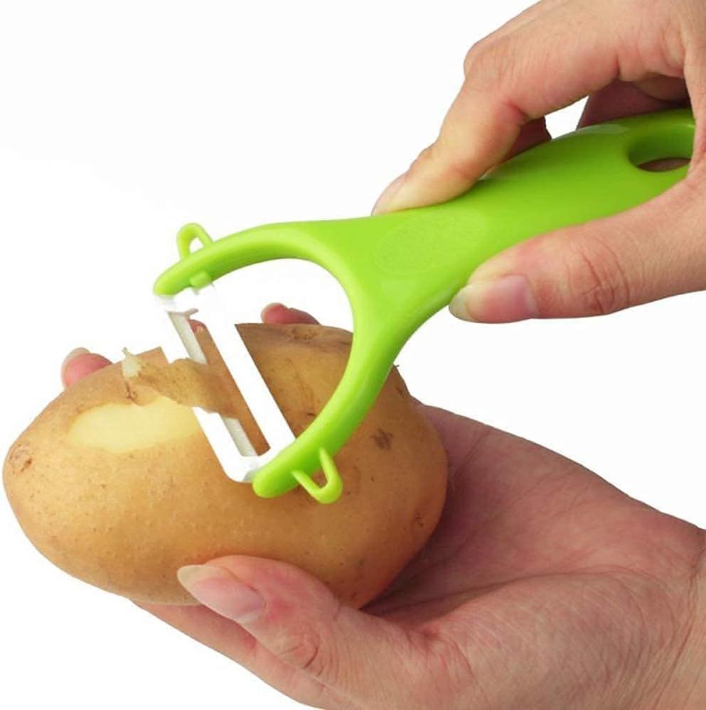 Peelers Grate and Julienne - Fruit and Vegetable Peeler Set Quickly Peels Apple, Potato, Corn, Ginger, Citrus, Avocado, Mango and More โ image 5