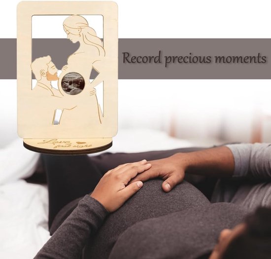 Memorial Photo Frame - Baby Ultrasound Memorial Frame - Newborn Memorial Stand - Style A — image 2