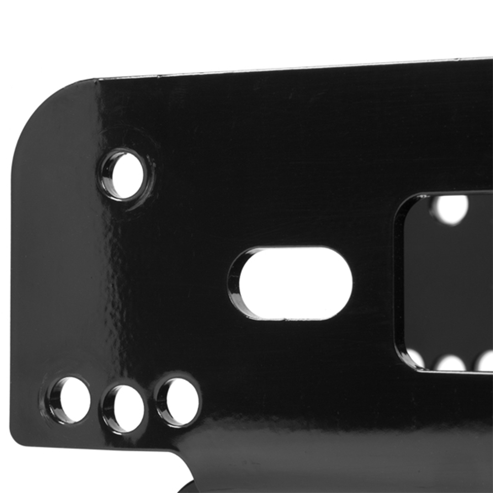 X-BULL Winch Cradle Mounting Plate Bracket Foldable Steel Bar Truck Trailer 4WD Universal For 9000 10000 12000 13000 14500LBS winch โ image 3