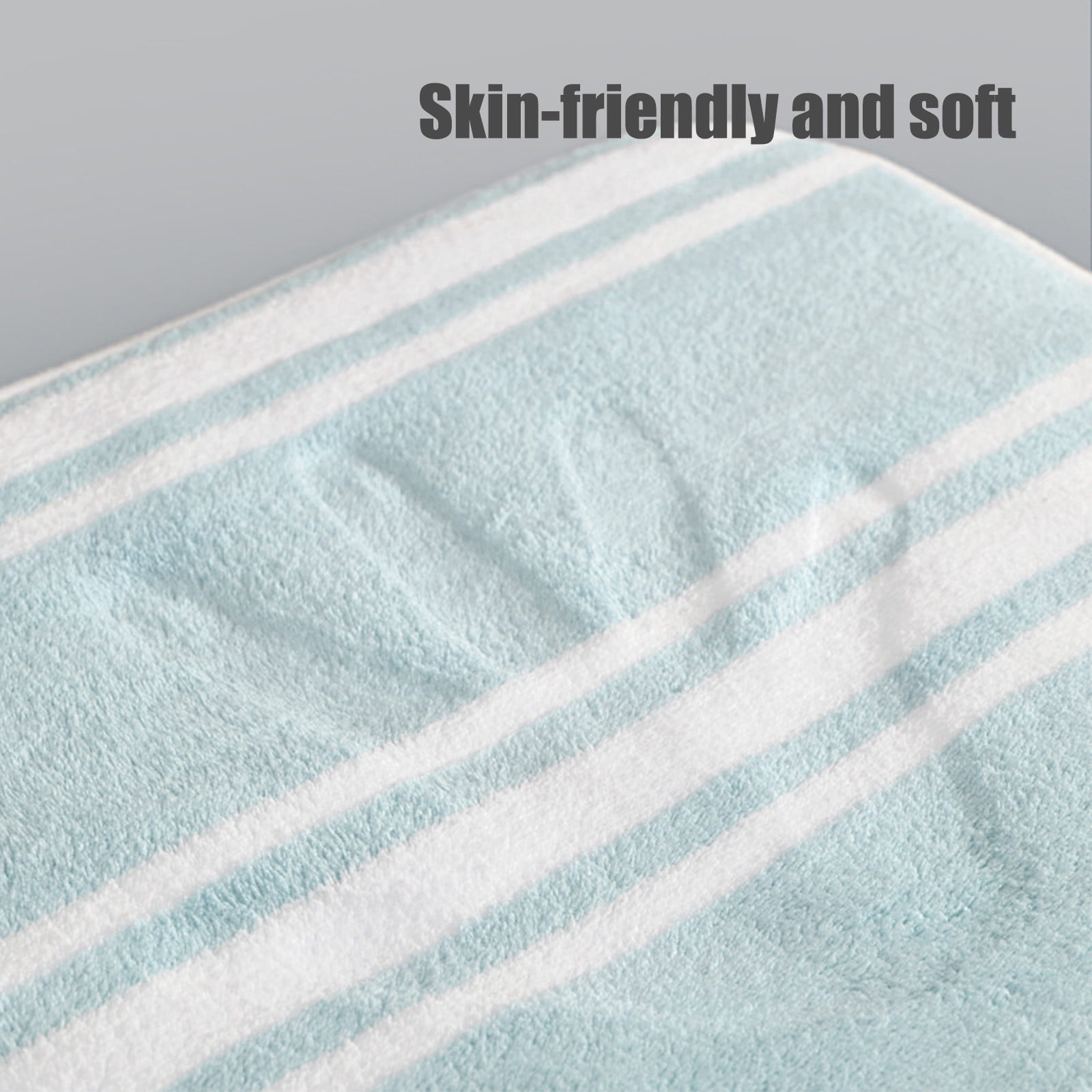 Bath Towel, Oversize Bath Towel, 55×28 Inch Large Microfiber Bath Towels, Soft, Absorbent, and Quick Dry Towels for Bathroom, Pool, Beach, Swim, and Yoga — image 4