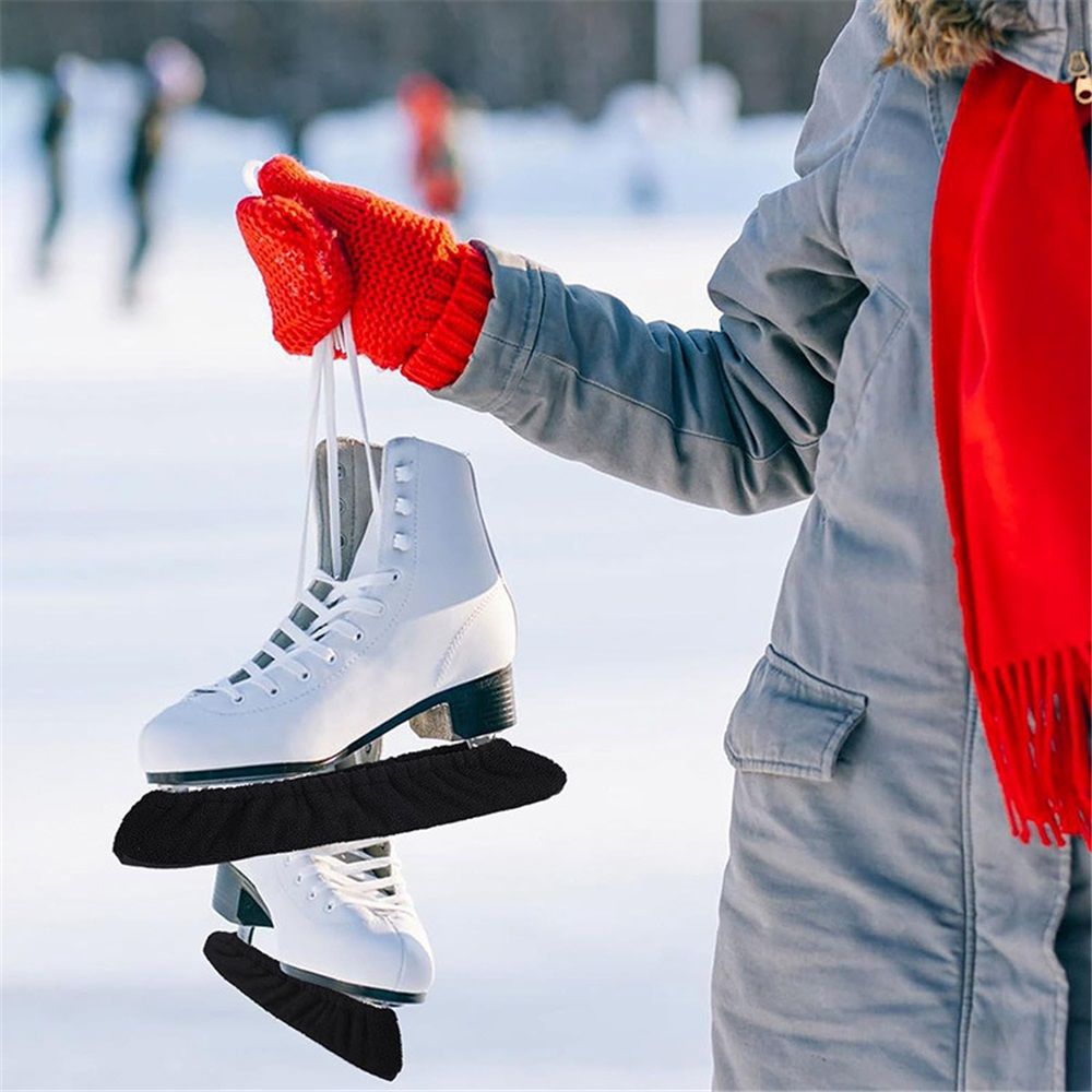 2 pack Ice Skate Guards,Skate Guards for Hockey Skates,Figure Skates and Ice Skates.Ice Skate Blade Covers for Toddler Kids Youth Adults-Men Women Boys — image 5