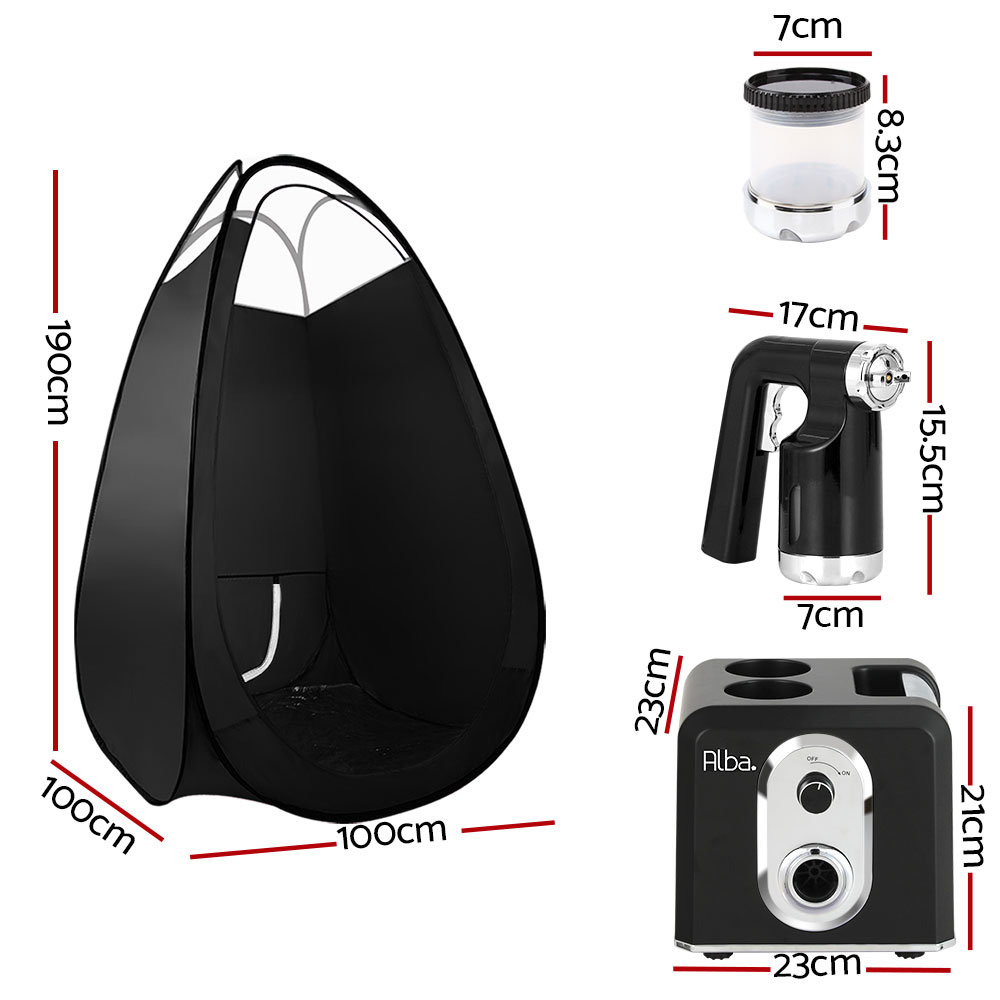 Alba. Spray Tan Machine Tent Sunless Spray Gun HVLP System Professional โ image 2