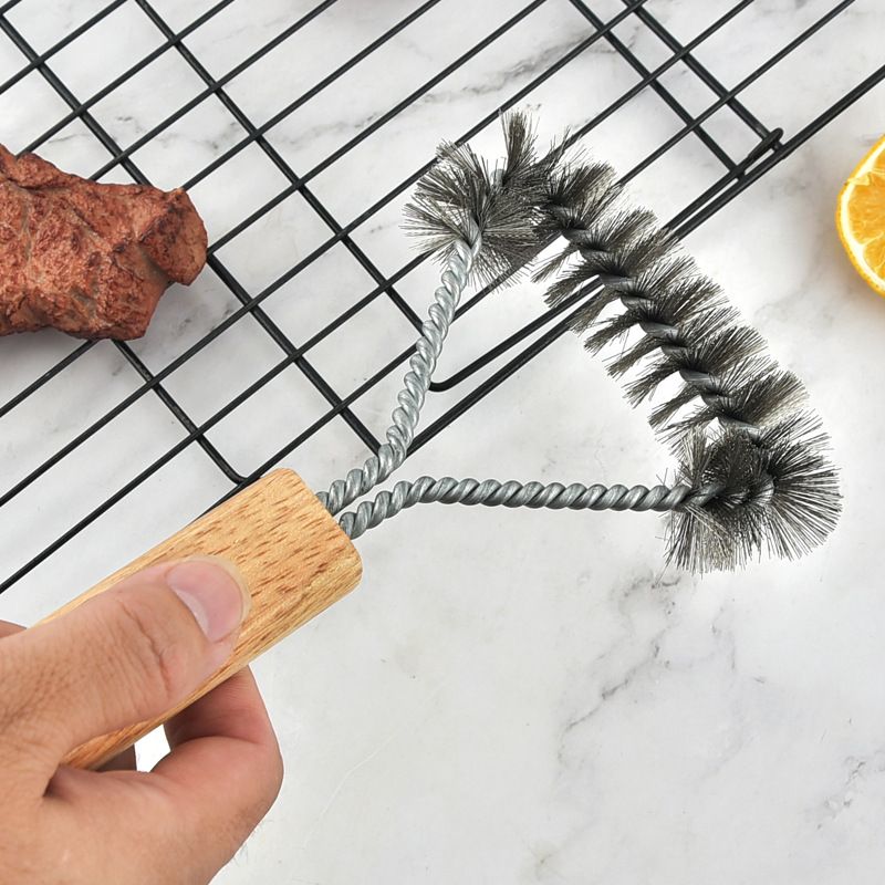Grill Brush Bristle Free & Wire Combined BBQ Brush - Safe & Efficient Grill Cleaning Brush- Grill Cleaner Brush — image 3