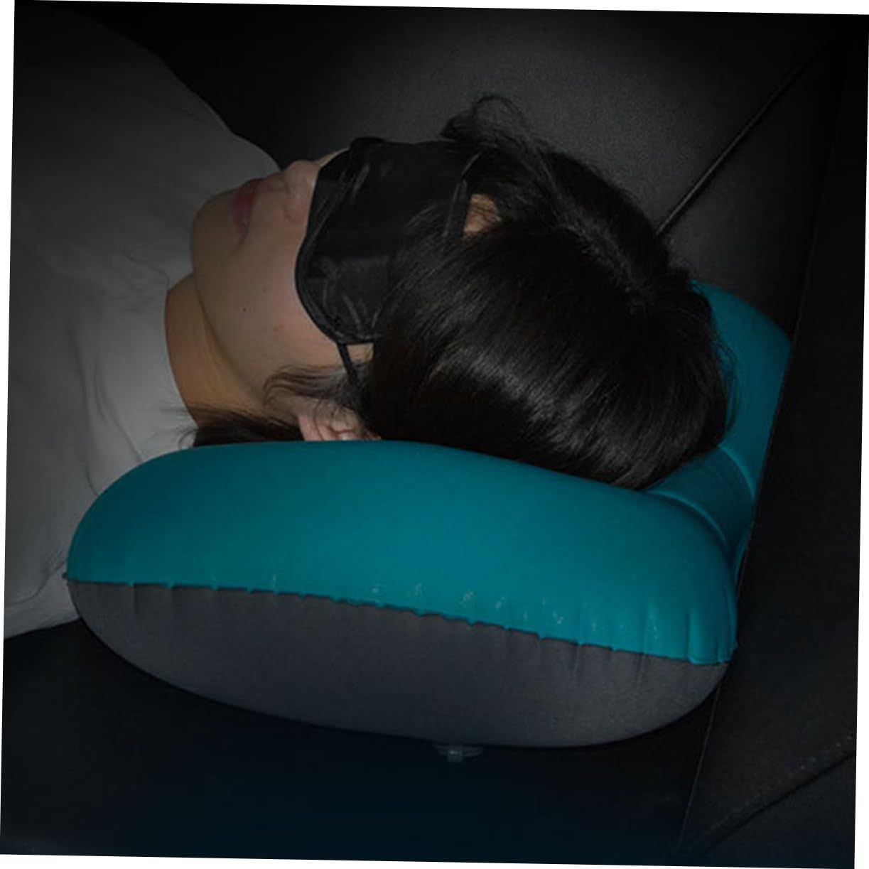 Camping Pillow Bed Pillows Portable Inflation Cushion Pillow with Pocket Ultralight Neck Pillow Sleeping Pillow Travel โ image 4