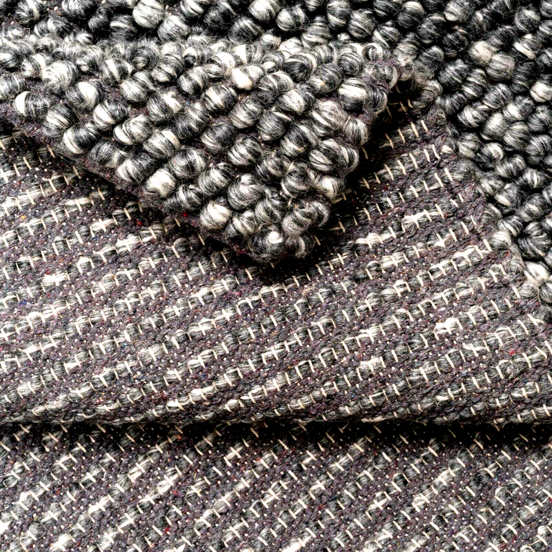 Wool Pebble Charcoal Lifestyle Rug 130x 180 cm โ image 2