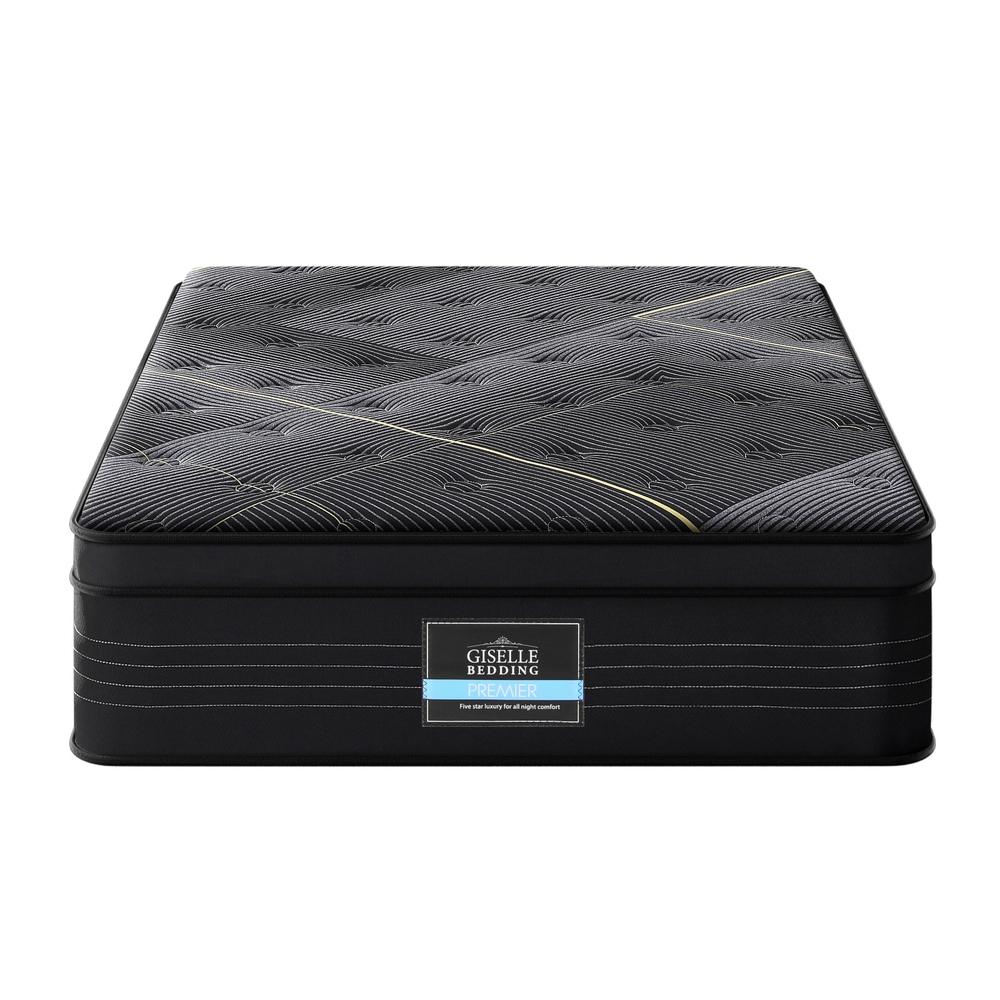 35cm Giselle Mattress King Single Bed Bamboo Pocket Firm Foam — image 2