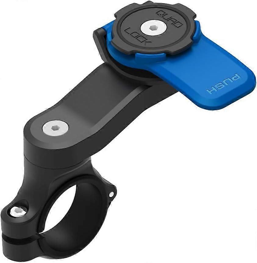 Heavy Duty Quad Lock Motorcycle Mobile Phone Holder Replacement for &, Handlebar Mount with Quick Release, Made of Abs