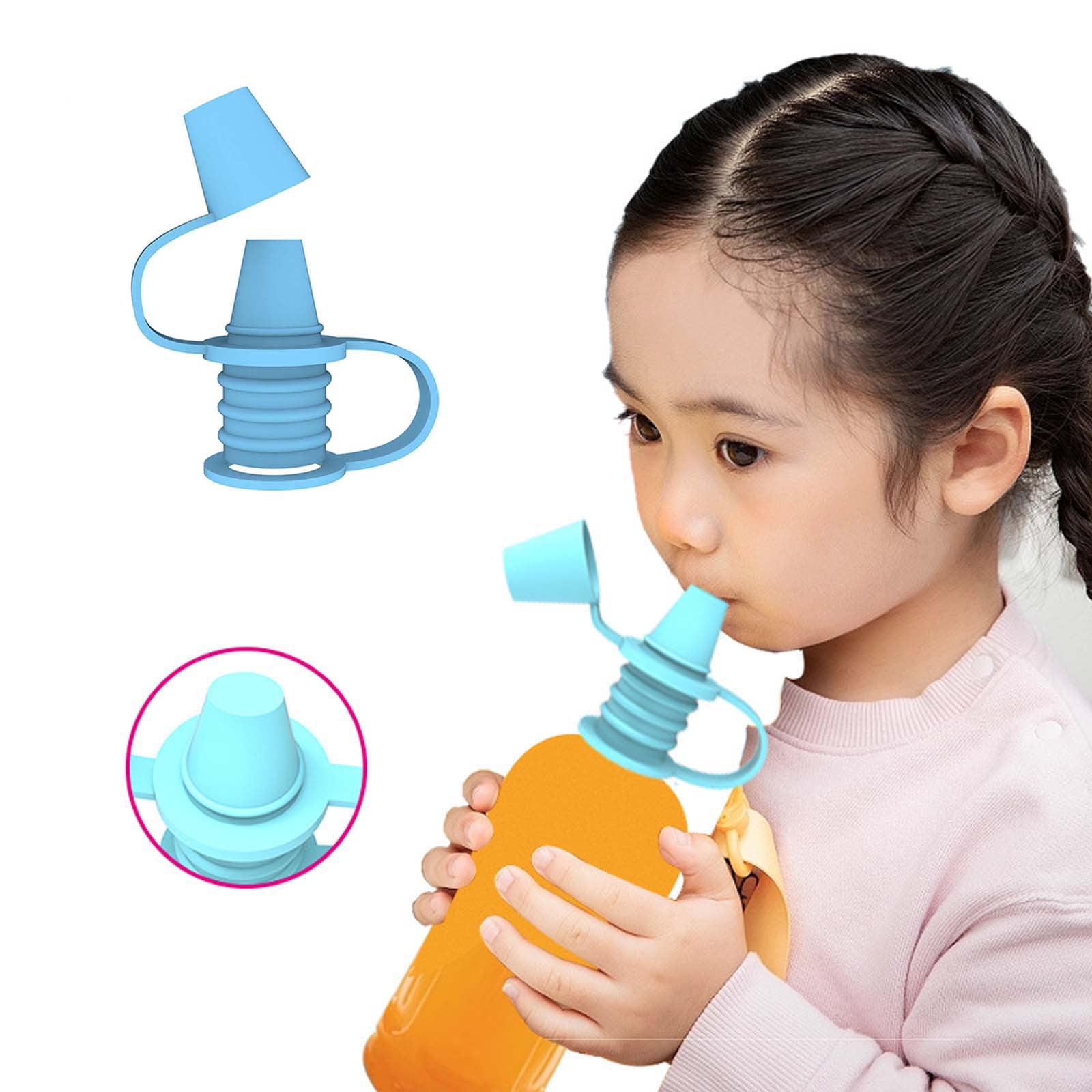 Silicone Sippy Top Spout with Protective Cap — image 5