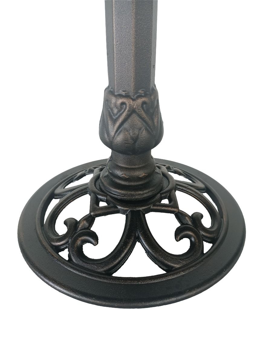 Lotus bird bath Bronze — image 4