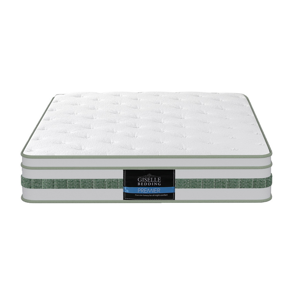 20cm Giselle Mattress King Single Green Tea Mattresses โ image 4