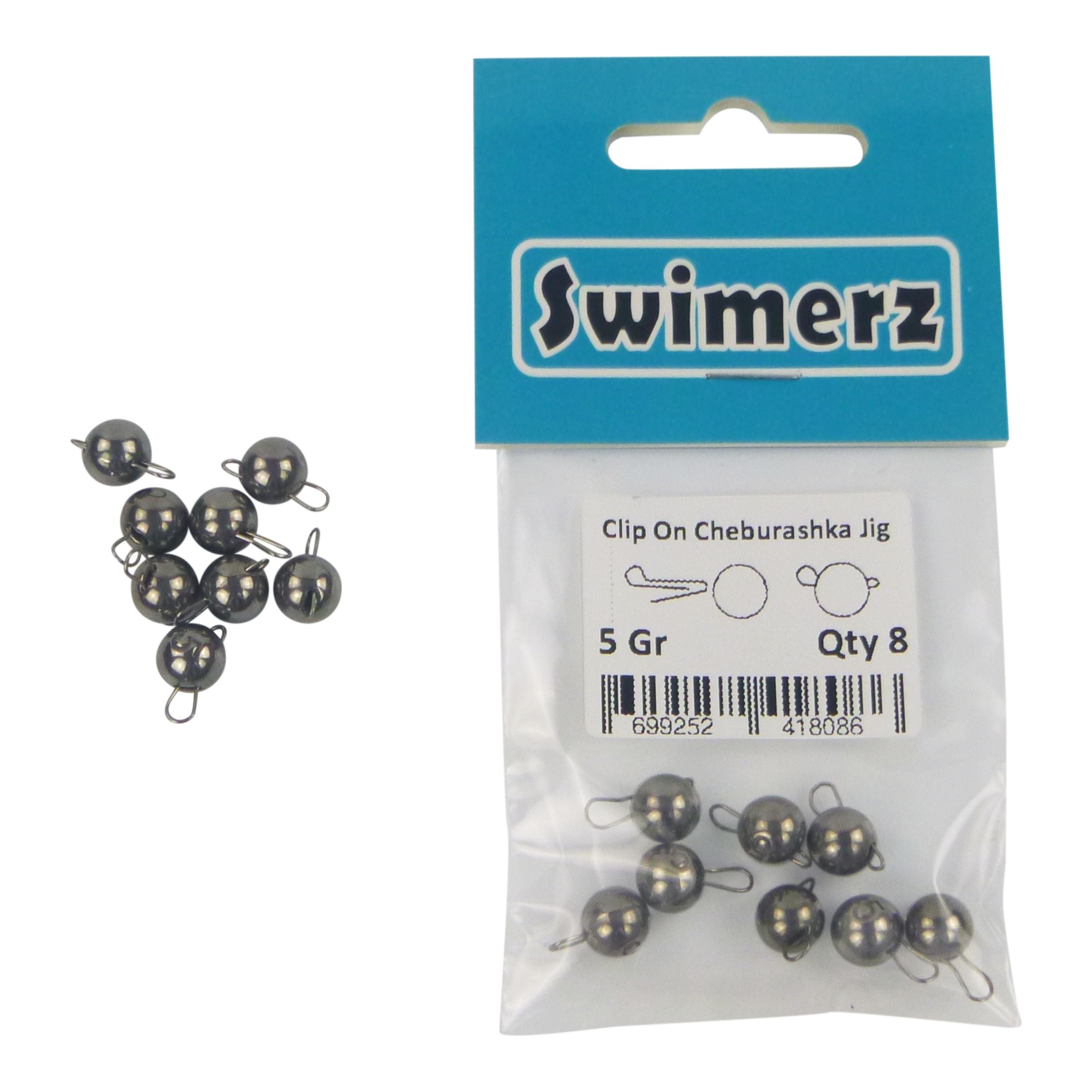 Swimerz 5 Gram Cheburashka Clip-On Jig Head 8 Pack — image 3