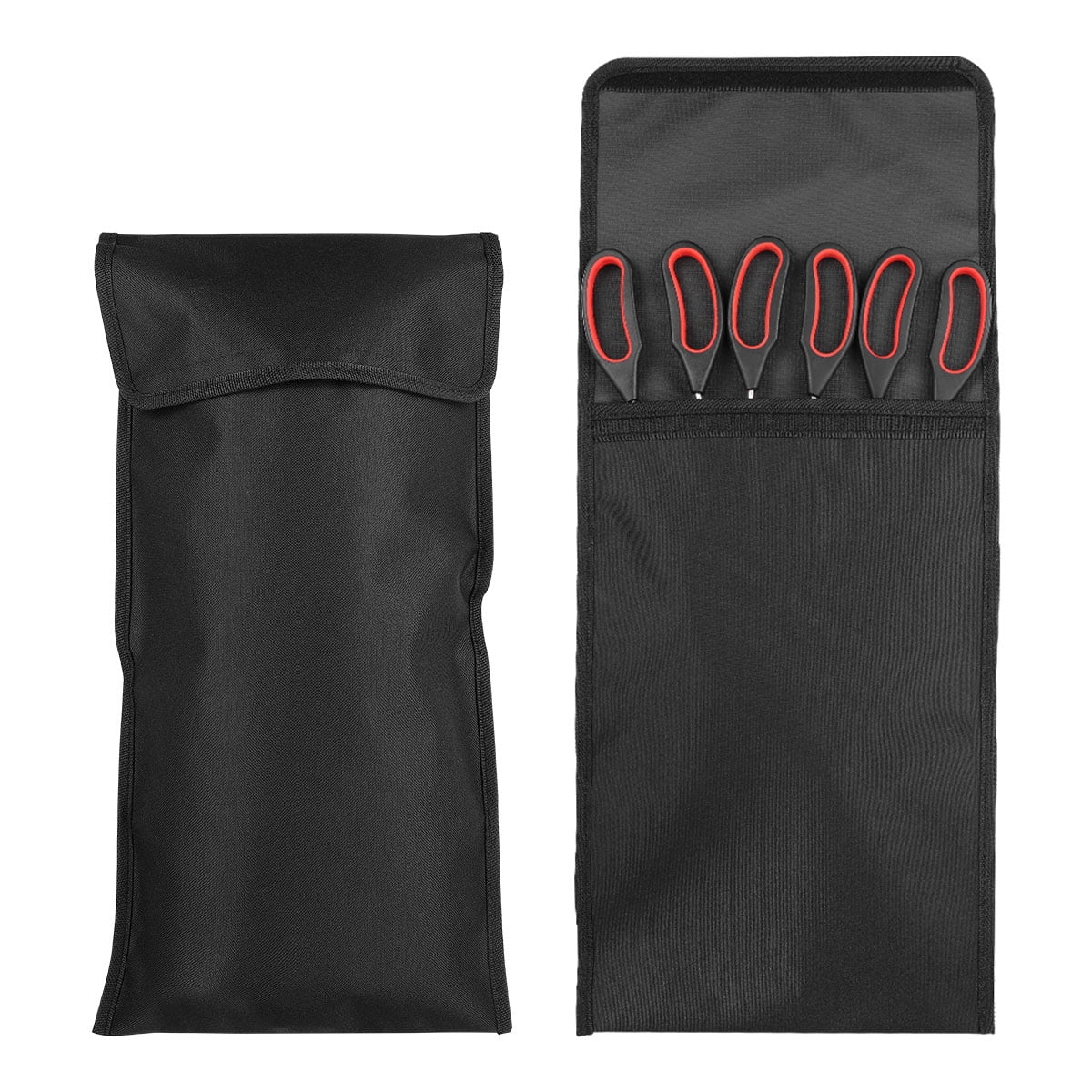 Worgeous 2pcs Grill Utensil Storage Bag,Bbq Tool Storage Bags Portable Barbecue Hardware Tool Holder Pouch,Foldable Grill Accessory Storage Bag Camping Utensil