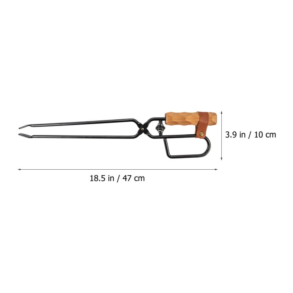 Grabber Fireplace Tongs for Outdoor — image 2