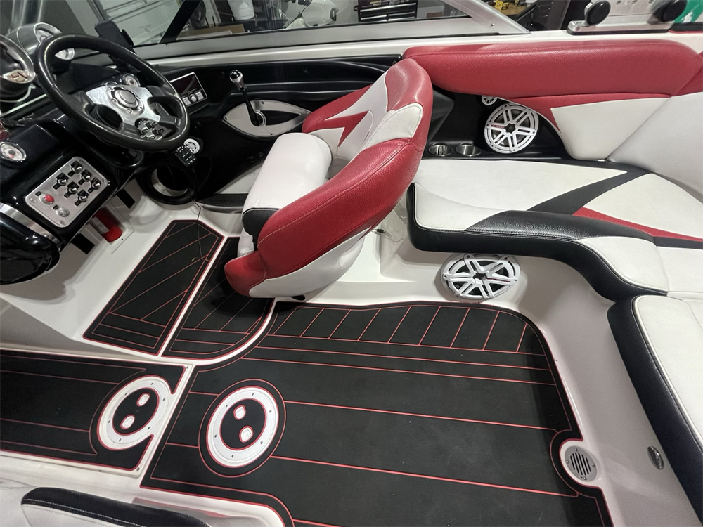 2004-2011 Mastercraft X Star Cockpit Pad Boat EVA Foam Faux Teak Deck Floor Mat SeaDek MarineMat Gatorstep Style Self Adhesive — image 4