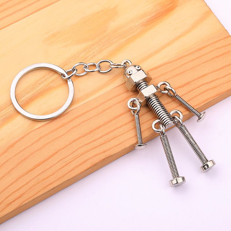 Unique Gothic Skull Skeleton Charm Keychain for Women Men Halloween Thanksgiving Christmas Gifts It's very unique — image 3