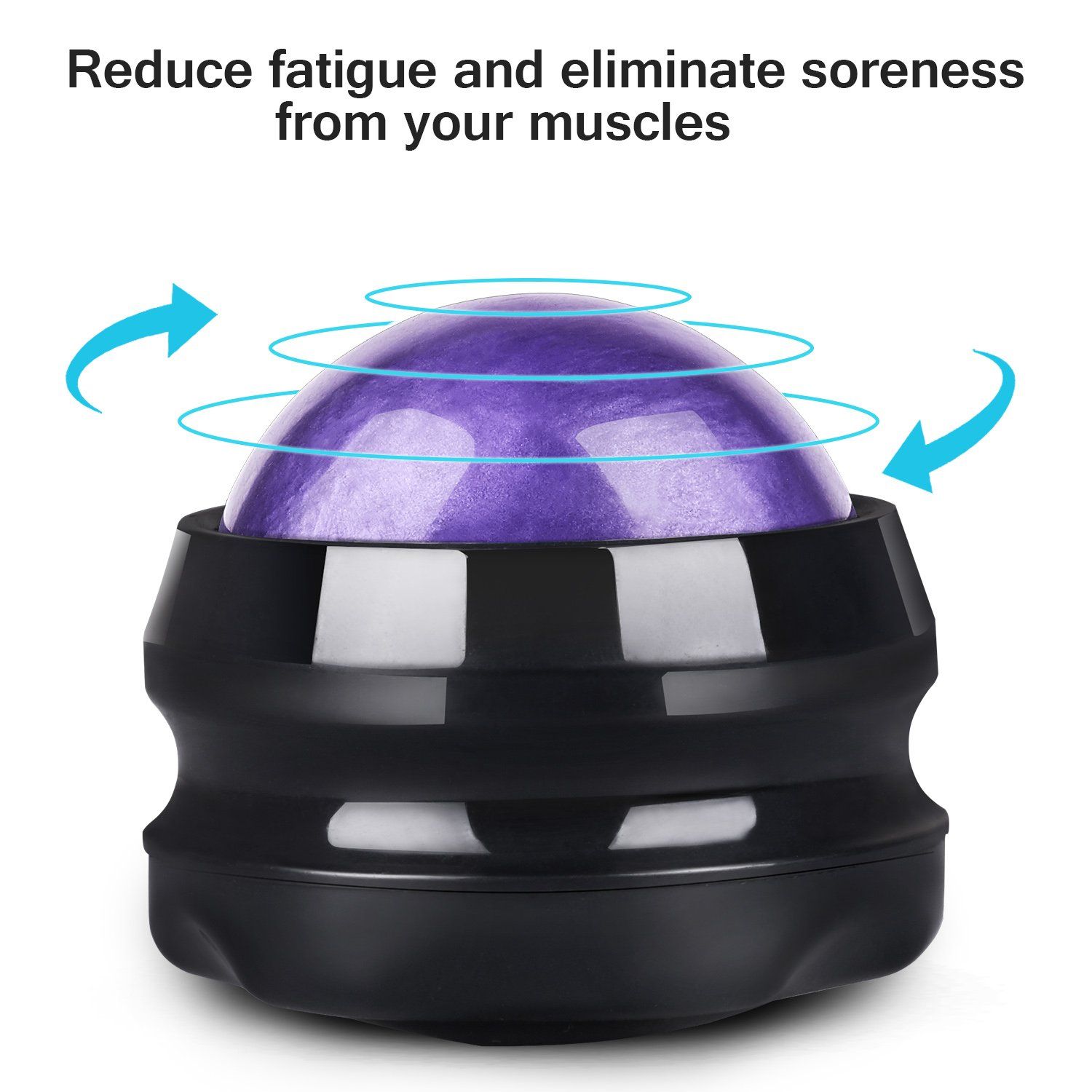 Manual Massage Roller Ball - Massager and Therapy Tool for Sore Muscles, Shoulders, Arms, Neck, Back, Feet, Body, Deep Tissue โ image 4