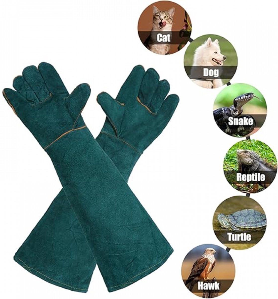 Anti-bite safety gloves - Pet gloves - Anti-bite gloves - Safety gloves - Pet protective gloves - Welding gloves - Anti-bite - Suitable for dogs, cats and