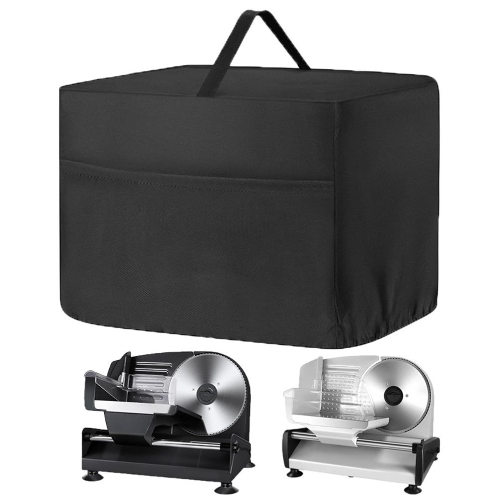 Meat Slicer Cover,Dust-proof Covers for Home compatible with Meat Slicers Commercial,Fit for Elite for Meat Slicer - 15.7"L x 11.4"W x 11.4"H(Only cover — image 2