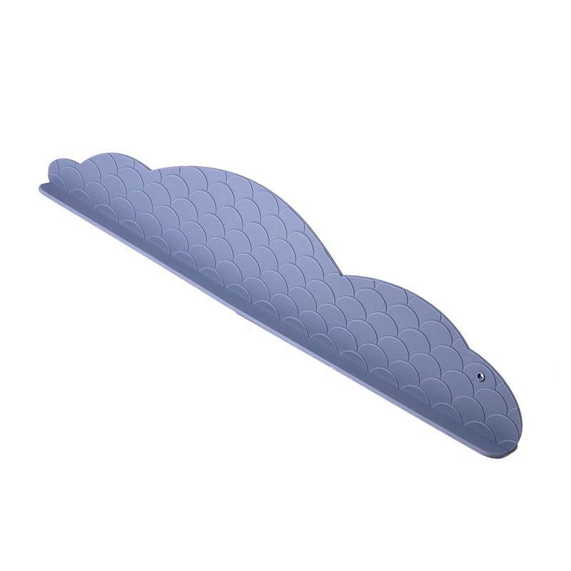 Kitchen Sink Water Splashing Guard Silicone Water Splatter Guard with Suction Cup for Dishes Washing Upgraded Blue Purple — image 5