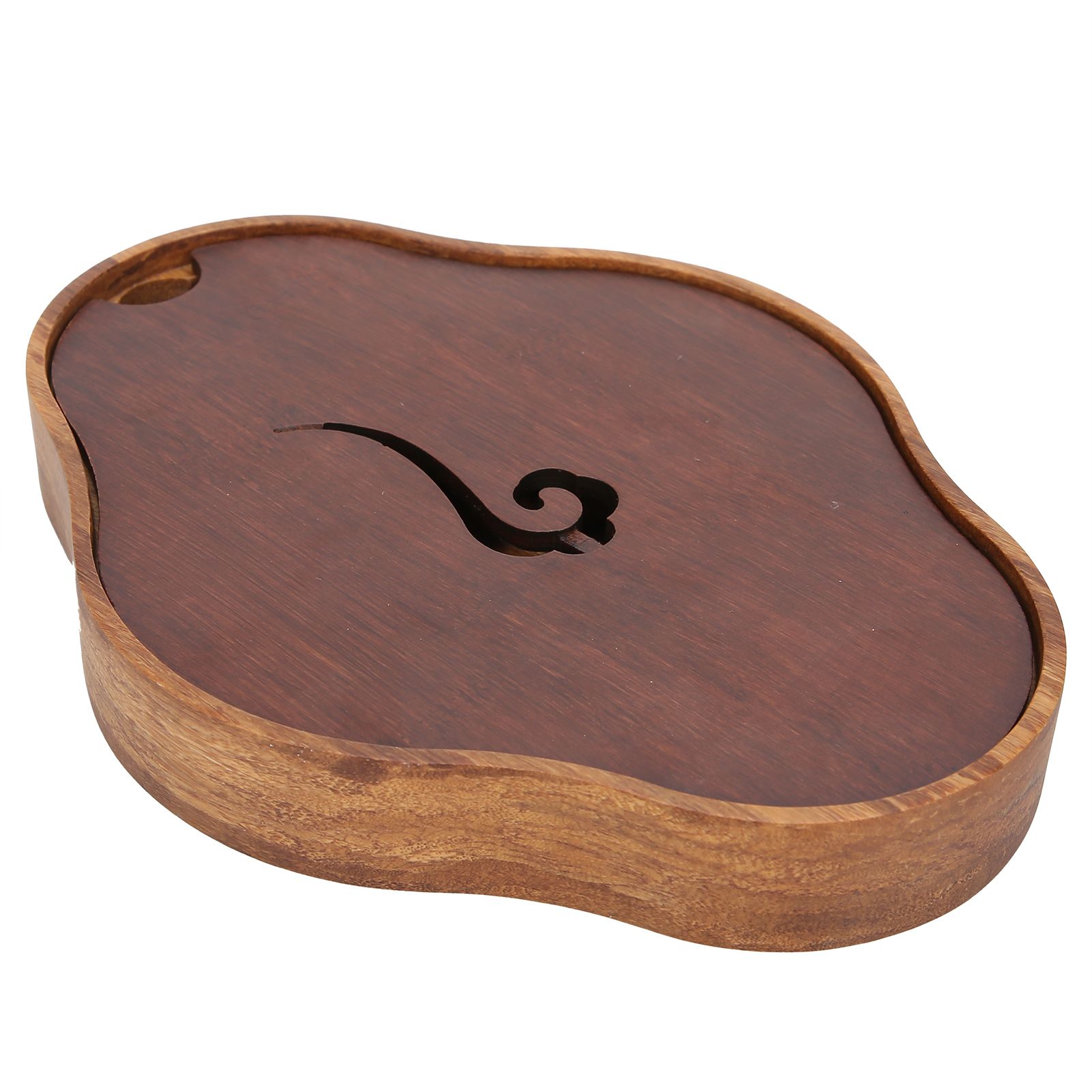 Bamboo Tea Tray Chinese Style Teaboard Serving Tray Box for Kungfu Tea Set Tearoom Supplies β image 3
