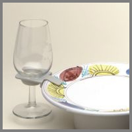 10 Pack Of 75mm White Wine Glass Dinner Lunch Plate Clip Holder - Stand Up Buffet Party - Promotion Merchandise Gift โ image 4