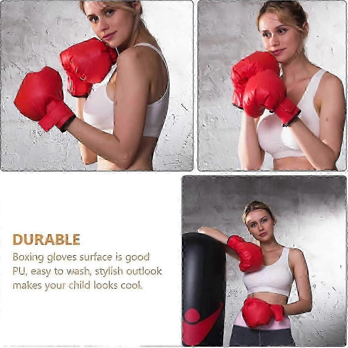Red Boxing Gloves for Fitness, Sports Equipment & Training โ image 3