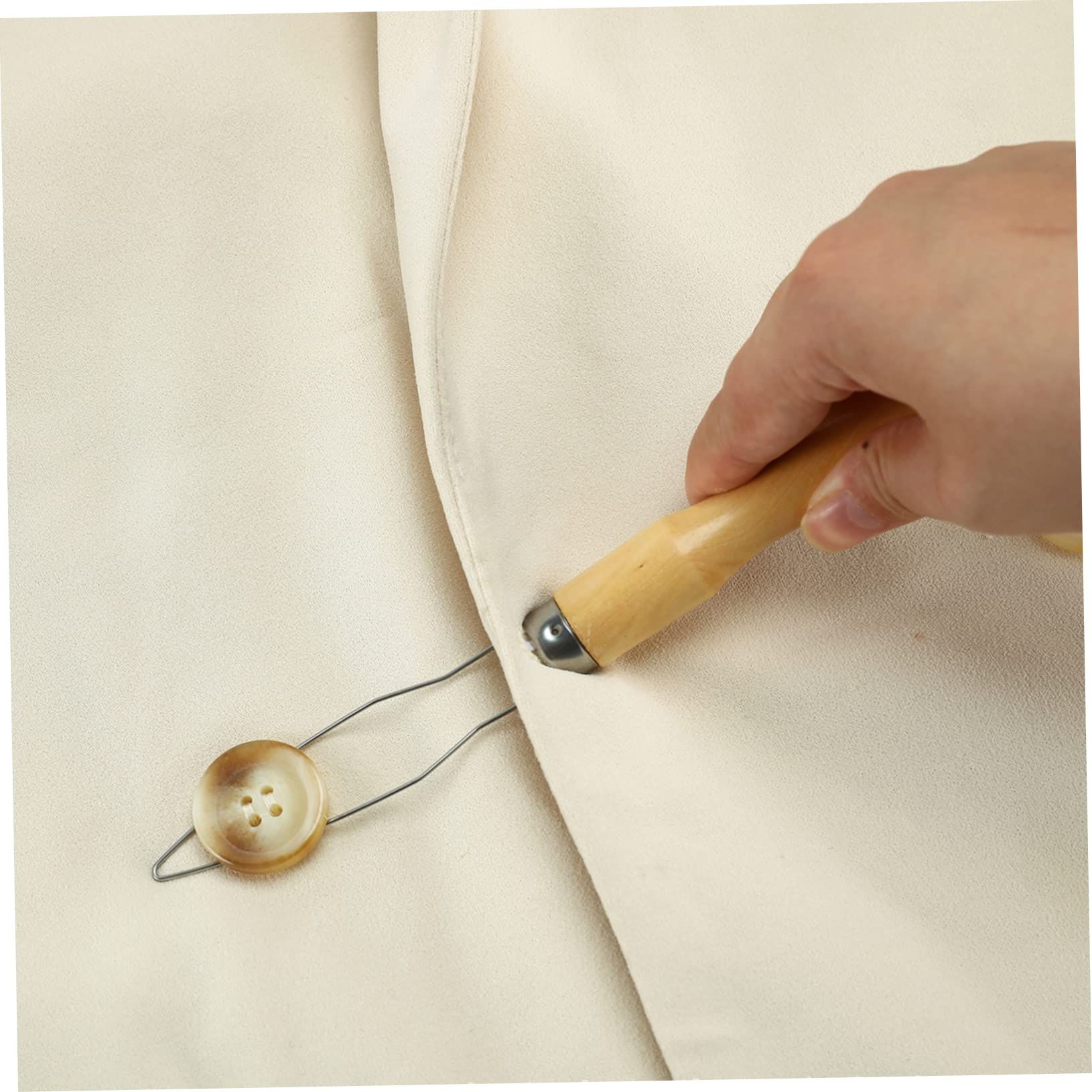 3pcs Button Threader Button Hook for Button Assist Helper Button Hook Buttons for Clothes Puller Tool Hooks for Clothes Easy โ image 5