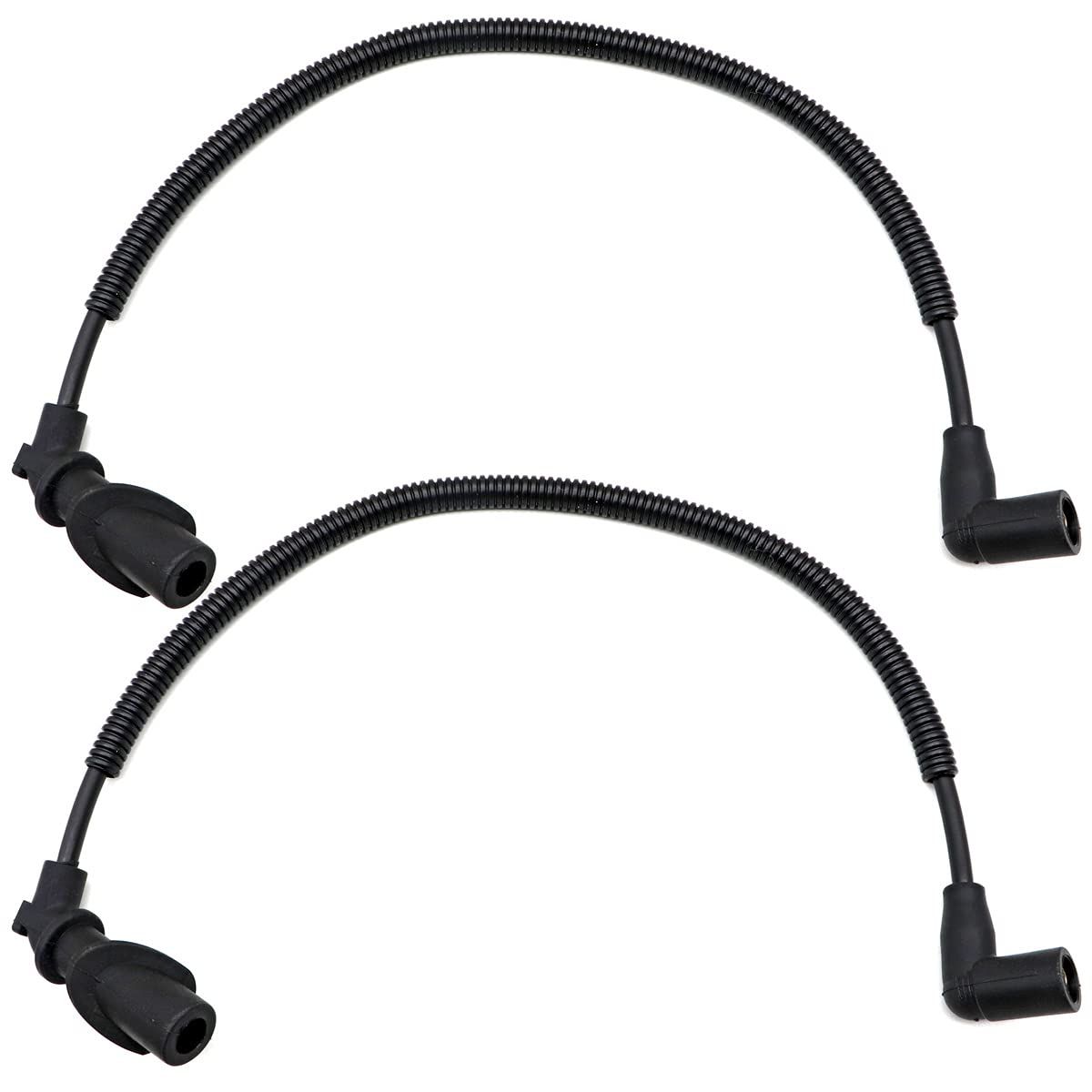 Ignition Coil Spark Plug Cap & Wire Compatible with RZR HD XP 800, 700 F Ranger 700 Ranger Crew 800 Plug Wires 2pcs — image 3
