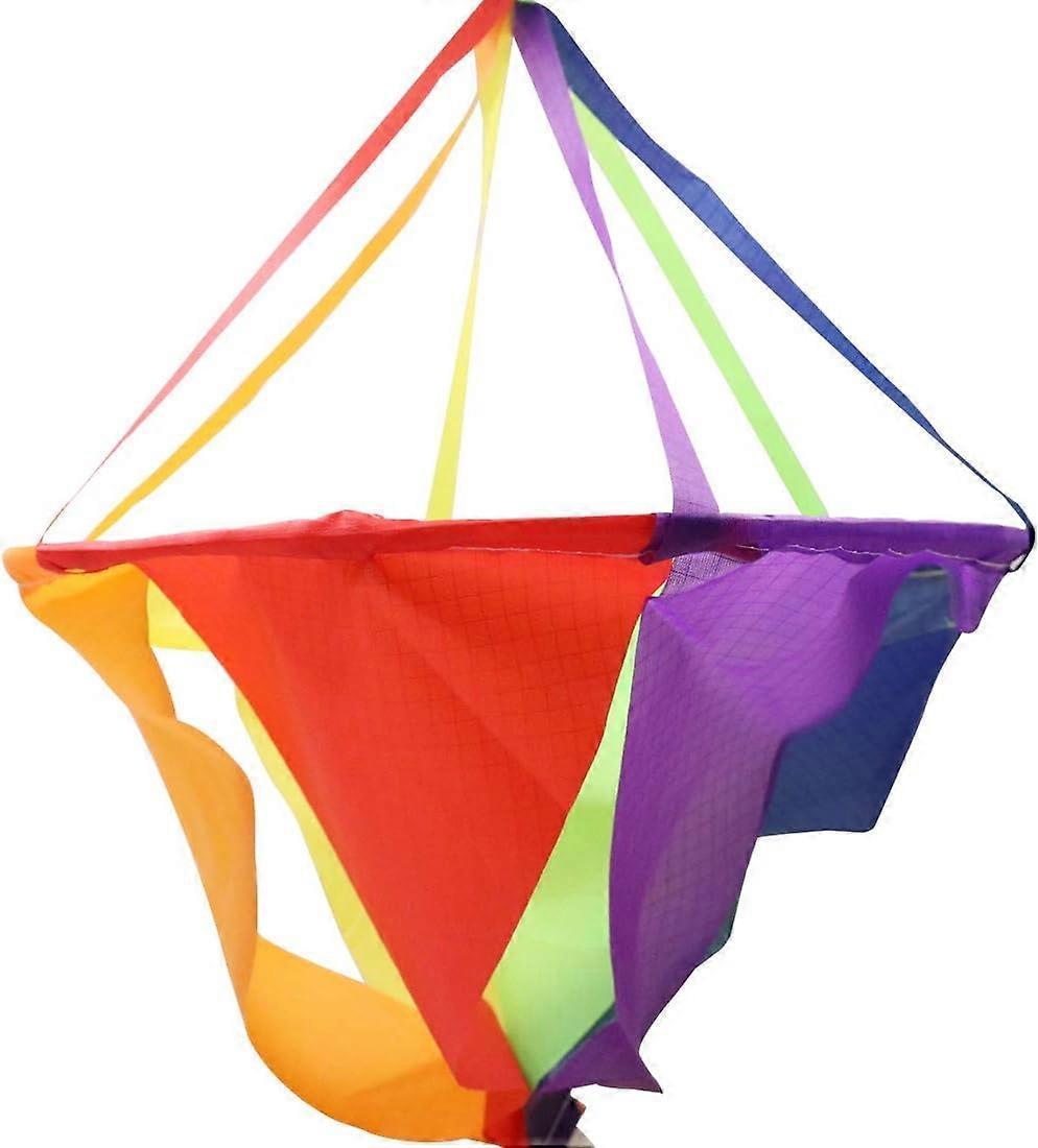 Fashion Windsocks Wind Twister Spinners Rainbow Kite Socks Flag Garden Yard Decoration — image 3