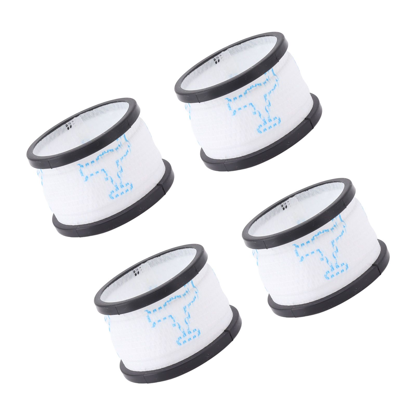 4pcs Vacuum Cleaner Replacement Filter Vacuum Cleaner Accessories Filters For INSE S600 S6P S6 Vacuum Cleaner Parts White — image 2