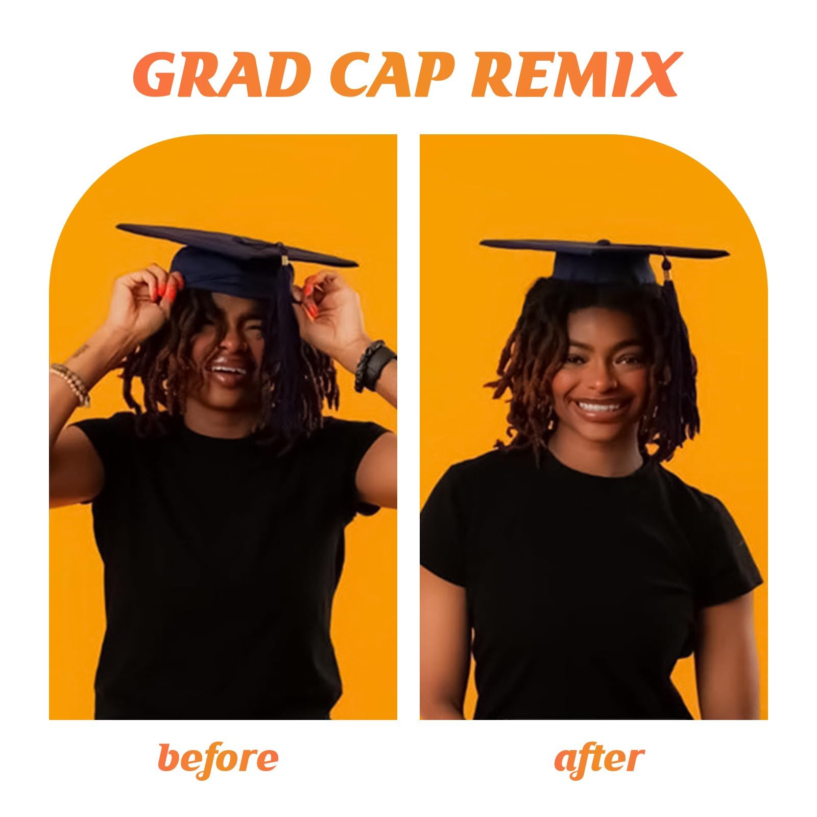 2Pcs Graduation Cap Headband Secures Your Headbands Upgrade Insert Hairstyle Hat Accessories Hairband โ image 5