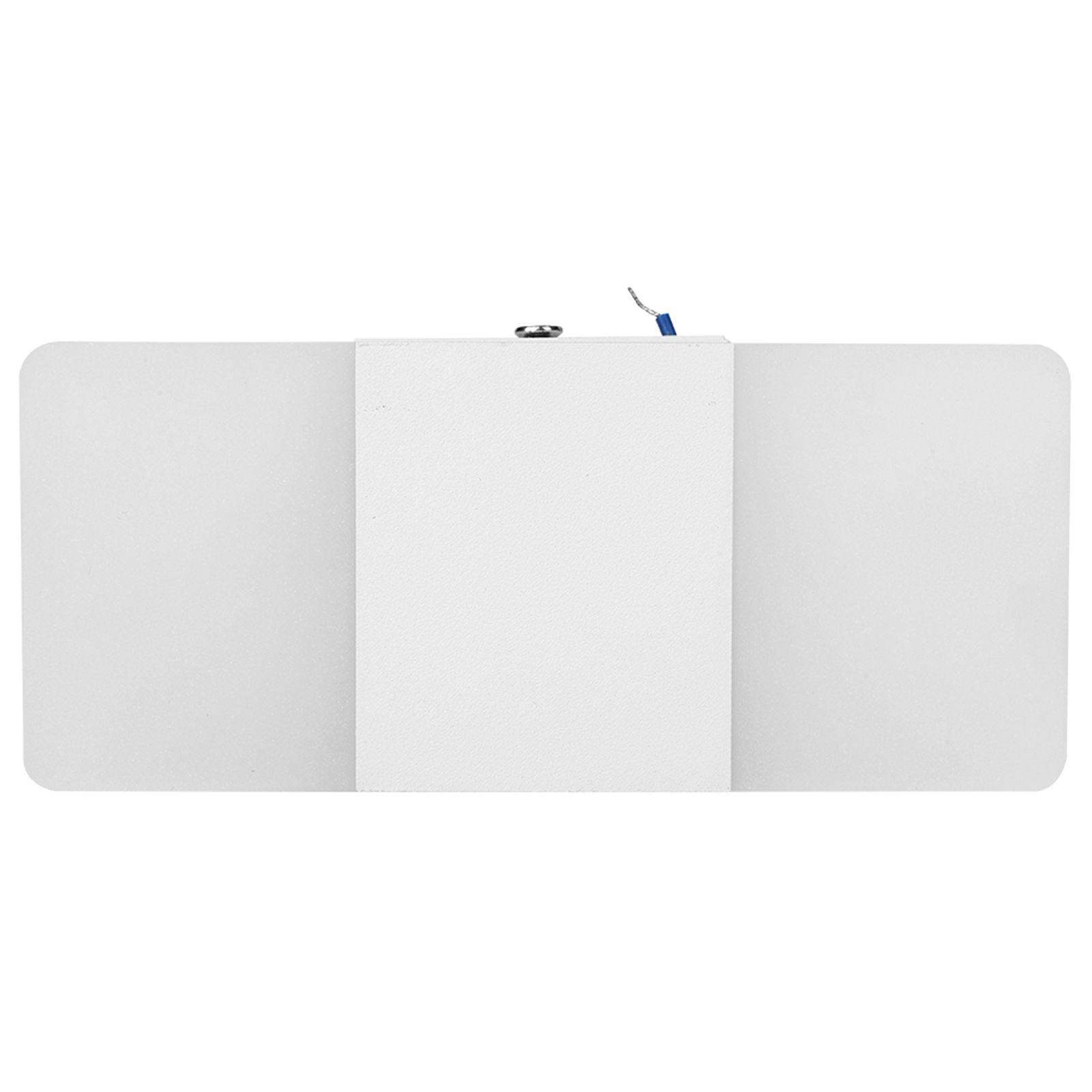 LED Acrylic Indoor Room Wall Mounted Sconce Light Bed Night Lamp (Warm Light & White L) — image 2