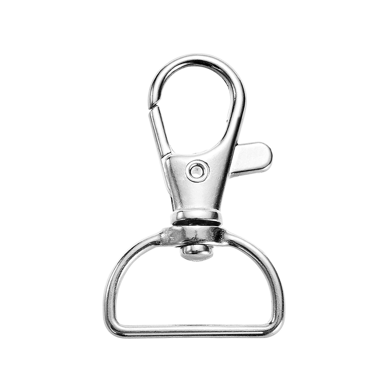 Swivel Snap Hooks, 1 Pcs Metal Lanyard Snap Hook, Lobster Claw Clasps for Keychain Making, Shoulder Strap Repair Metal Buckle, Backpack Belt Buckle, Luggage