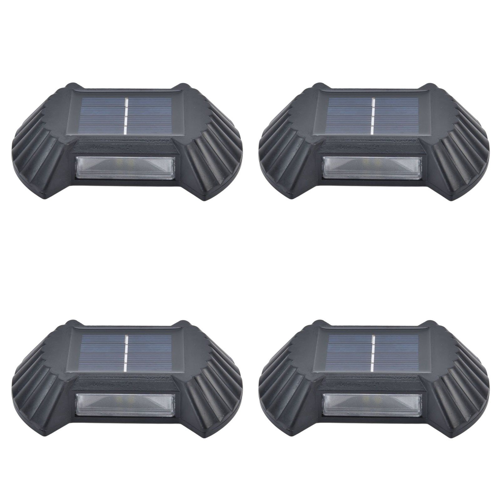 4 Sets Solar Wall Light Waterproof Multifunctional LED Solar Wall Light for Patio Yard Garden Outdoor DrivewayWhite Light โ image 4