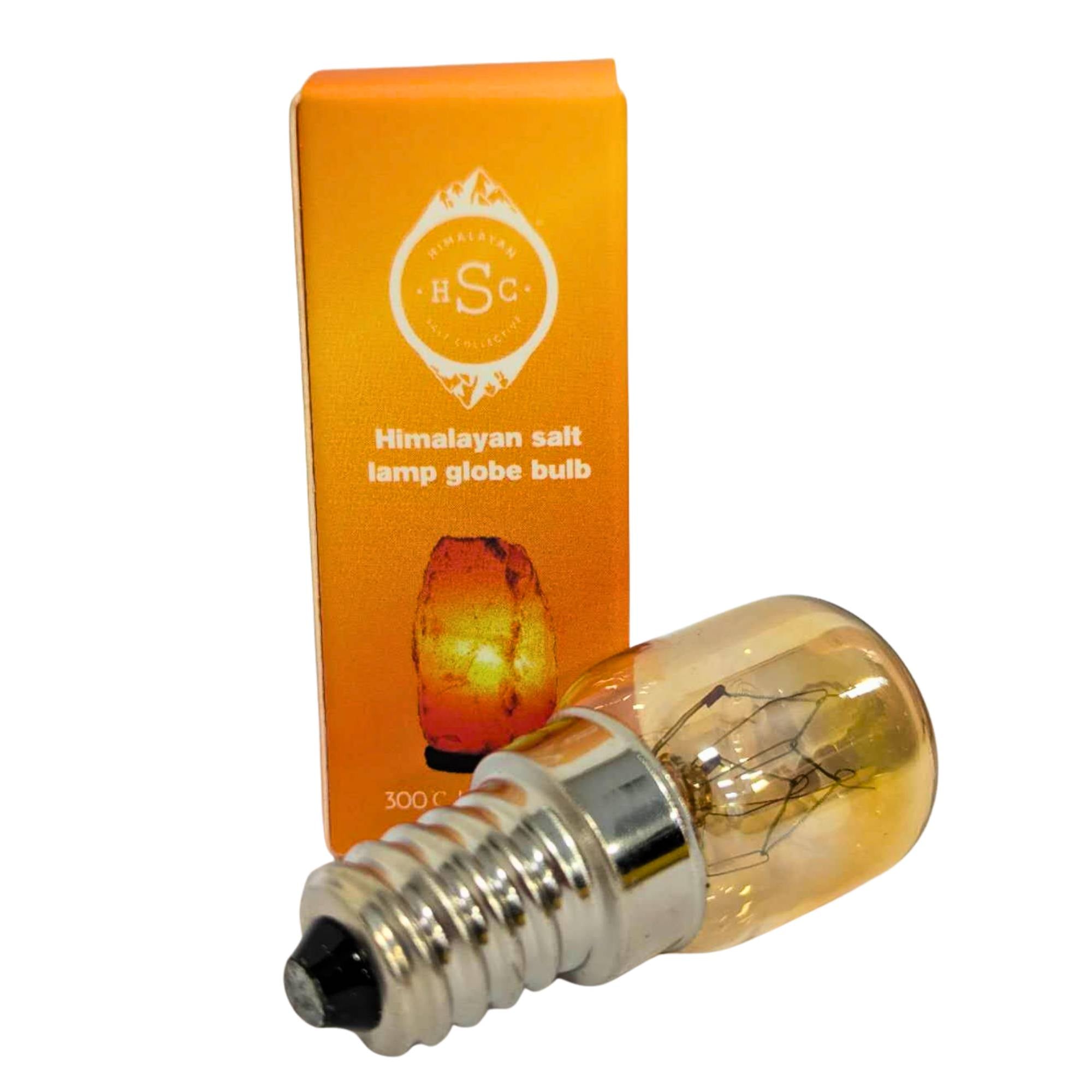 Bulk 10x E14 15W 240V Light Bulbs - Clear Globe For Himalayan Salt Lamp — image 2