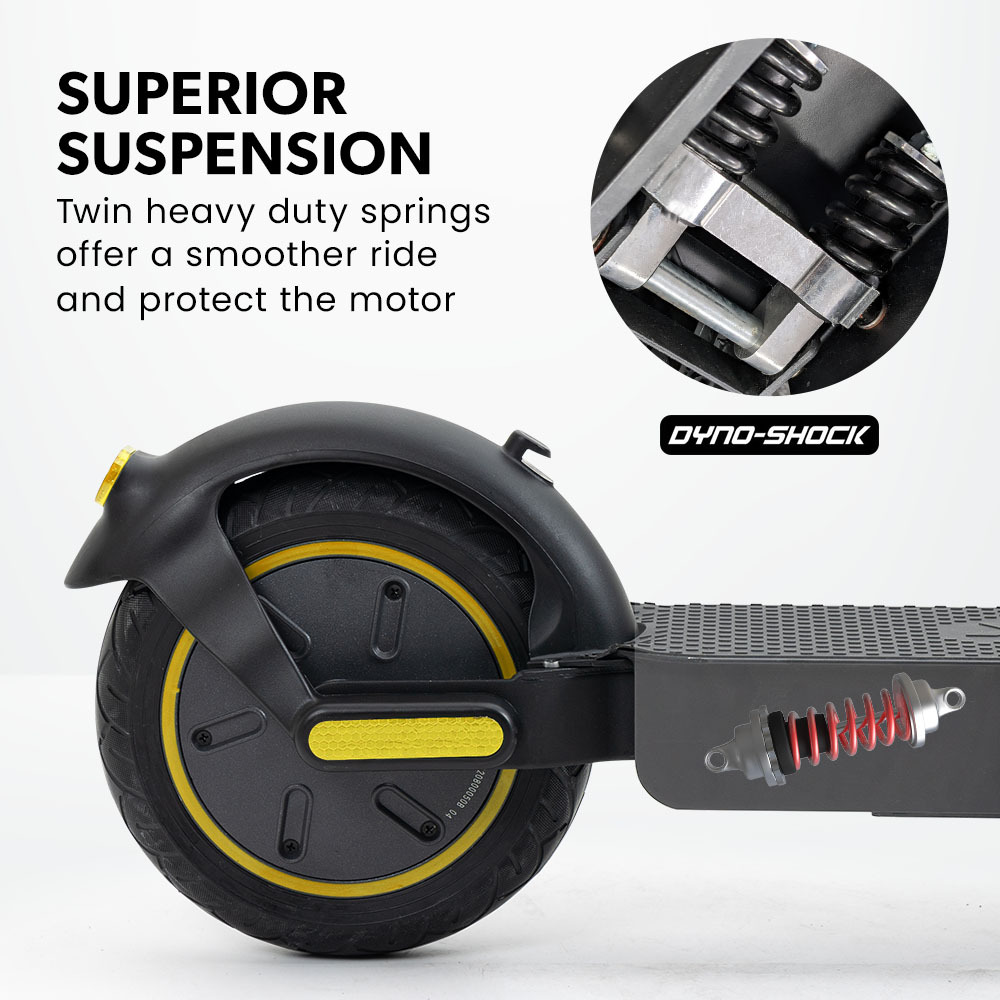 VALK Synergy 7 Electric Scooter, 500W 15Ah, AU Compliant, Motorised eScooter for Adults, Black/Yellow โ image 5