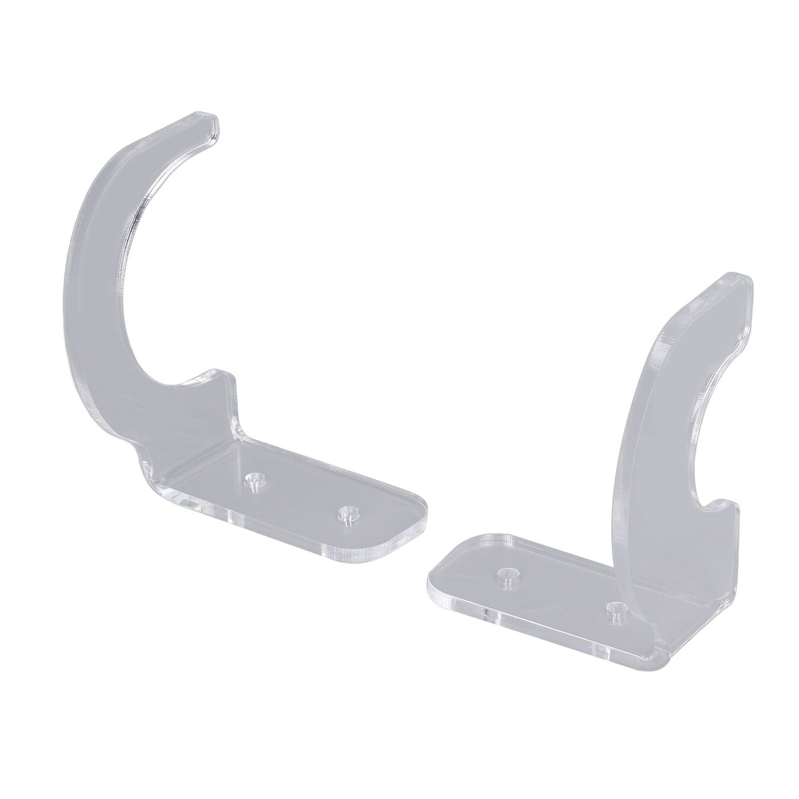 2Pack Wall Mount Sword Display Hanger Hanging Acrylic Holder Rack Organizer for Home OfficeTransparent — image 6