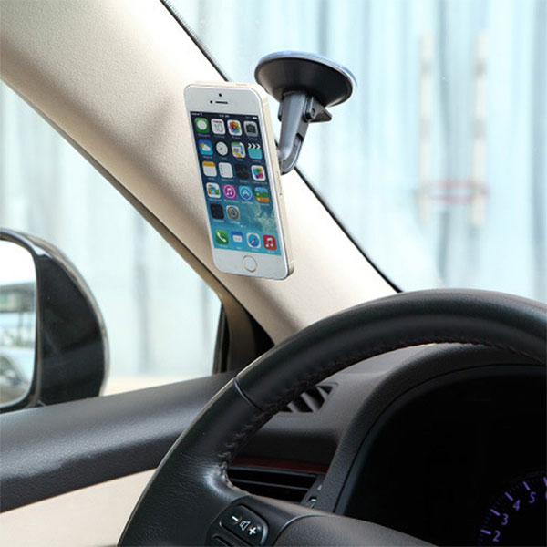Magnetic Car Universal Holder - Black — image 5