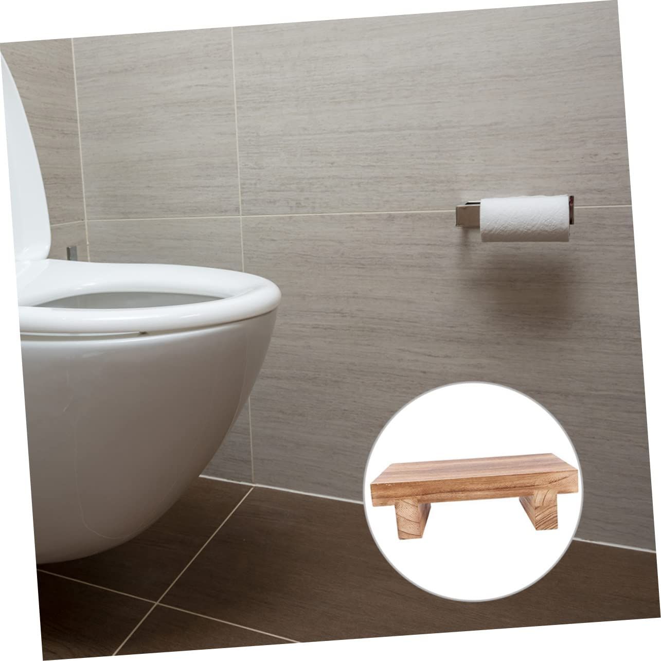 Bedside Step Stool Foot Stool Under Desk Kitchen Stool for Wood Foot Stool Stools for Adults Stepping Stool for Step — image 4