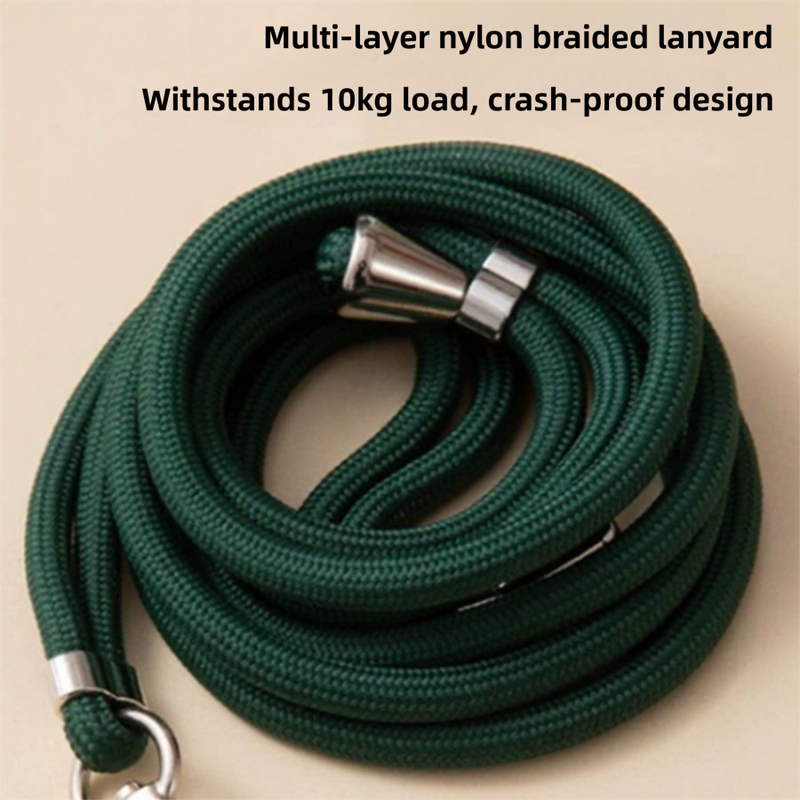 3-Pack Adjustable Green Crossbody Phone Lanyards – Dual Wear Modes, Two-Ways of Hanging,Ultra-Slim 0.6mm Patch — image 4
