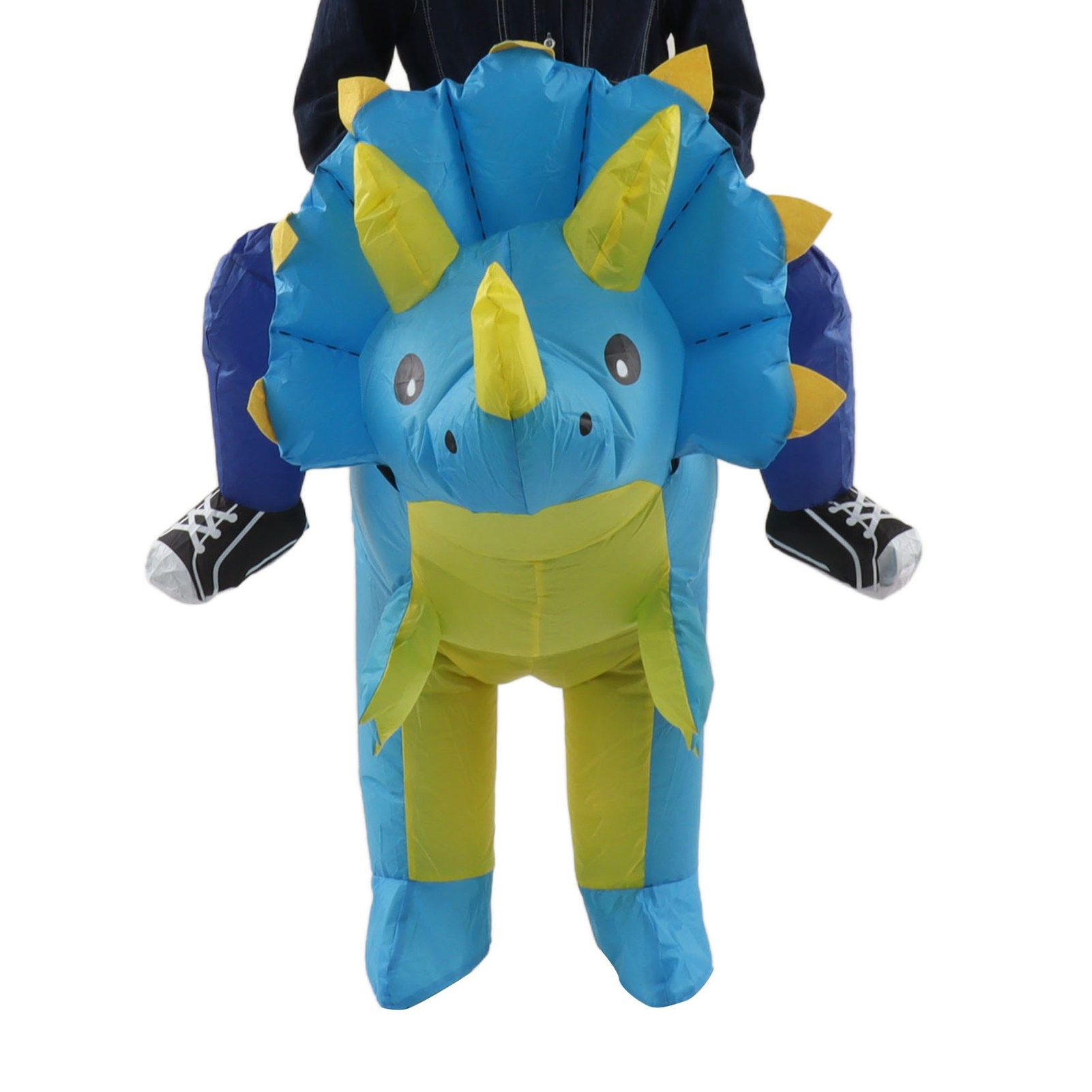 Inflatable Dinosaur Costume Halloween Cosplay Costume Party Riding Triangle Dinosaur Inflatable Doll Suit Adults 160โ190cm โ image 3