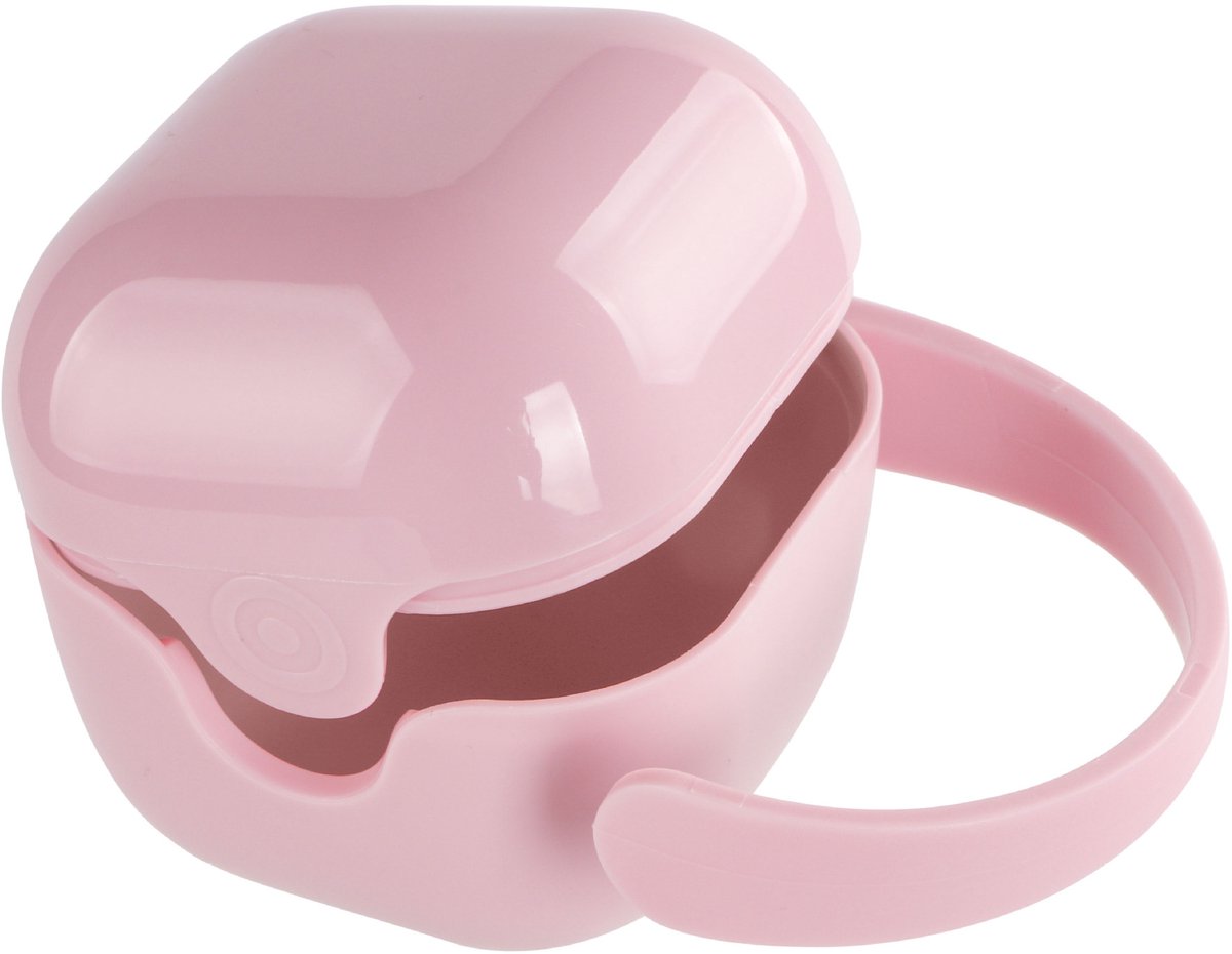 Pacifier Storage Container - Pacifier Box - Easy to Take Anywhere - Pacifier Carrier Bag - Pacifier Storage Box - Pacifier Storage Boxes - Green+Pink - 2 — image 3
