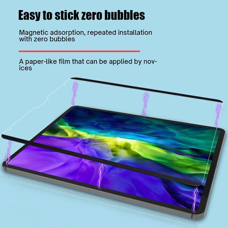 Magnetic Paper Film Like Screen Protector For Ipad Pro11 Mini Air 4 9.7 10.2 - iPad Pro 2018/2020/2021,iPad Air 4 ( 11") — image 4